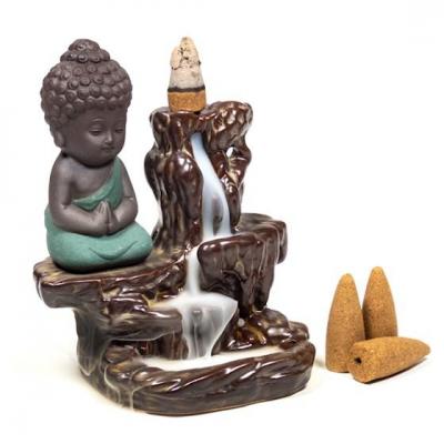 Brûleur d'Encens  à Reflux - Bouddha