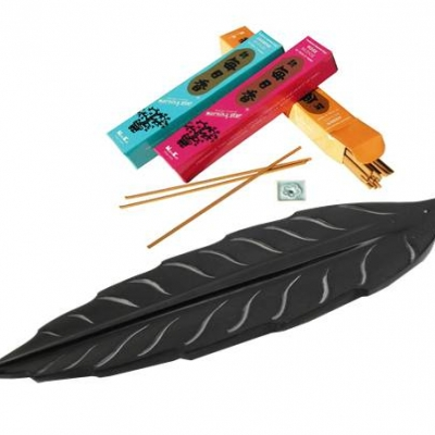 Porte-Encens feuille