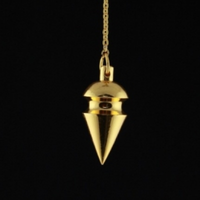Pendule Laiton plaqué or 14 gr