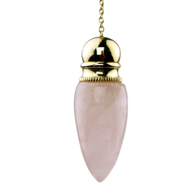 Pendule Quartz Rose Laiton