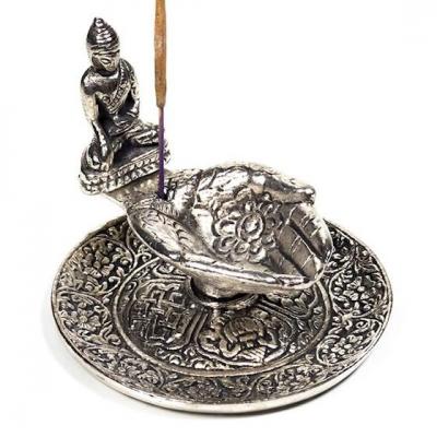 Porte Encens mains offertes Bouddha