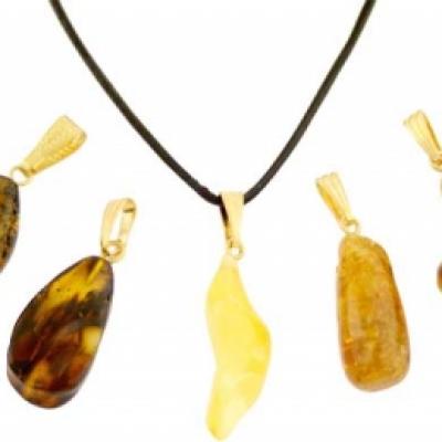 Pendentif Ambre