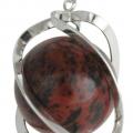 Spirale Obsidienne Acajou