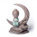 Bouddha sur la lune
