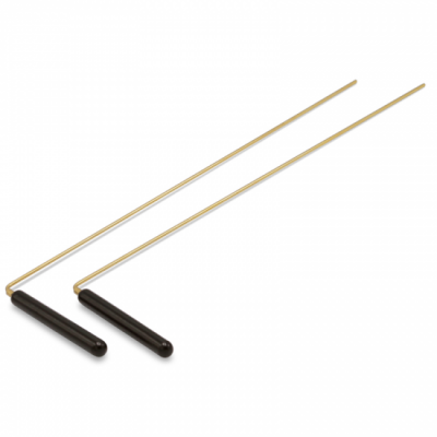 Baguettes Parallèles Laiton 39 cm