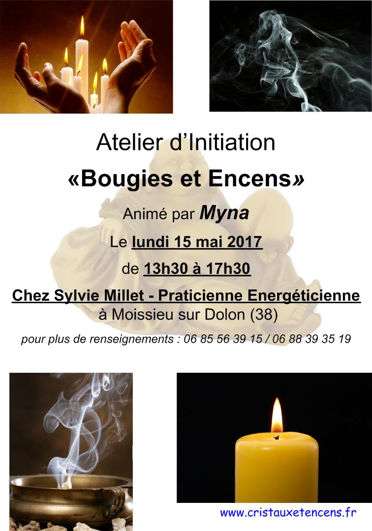 Affiche ateliers bougies encens 15 05 2017