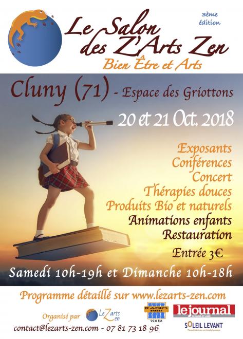 Affiche salon cluny 2018