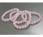 Bracelet Quartz Rose 8 mm