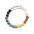 Bracelet 7 chakras 8 mm