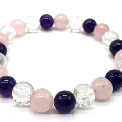 Bracelet douceur et lumière 8 mm