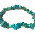 Bracelet baroque Malachite
