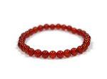Bracelet Cornaline 6 mm