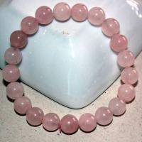 Bracelet Quartz Rose 8 mm