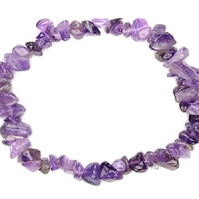 Bracelet baroque Améthyste