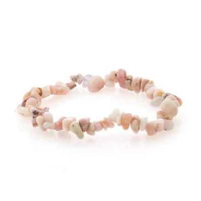 Bracelet baroque Opale Rose