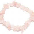 Bracelet baroque Quartz rose