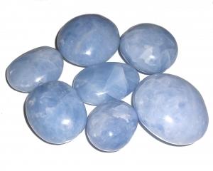 Galet Calcite bleue