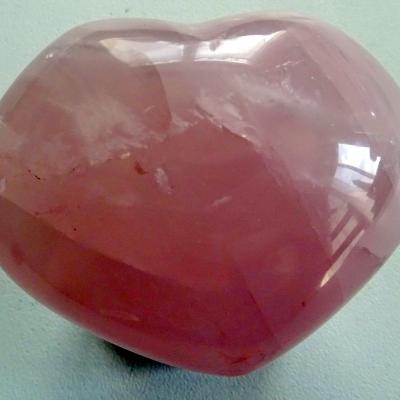 Coeur Quartz Rose 18