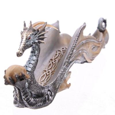 Porte Encens Dragon miroitant
