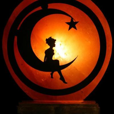 Lampe de sel Lune