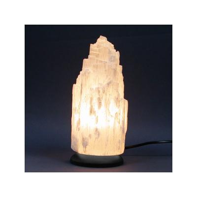 Lampe en Sélénite 22 cm à 25 cm