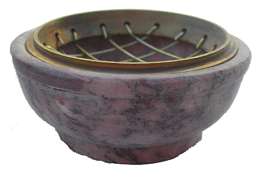 Brûle encens pierre