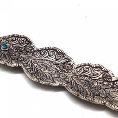Porte Encens Métal Hibou