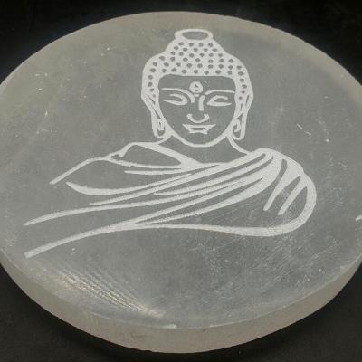Porte encens Bouddha Sélénite