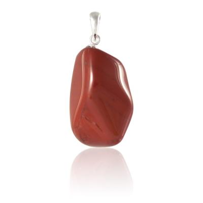 Pendentif  Jaspe Rouge