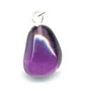 Pendentif Fluorine Violette et (ou) Verte