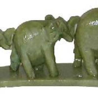 Porte Encens 3 éléphants