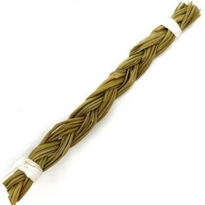 Foin d'odeur tressé 10 cm (Sweet Grass)