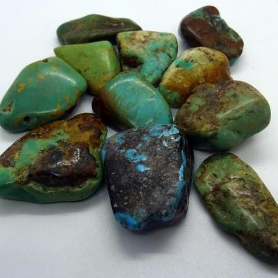 Turquoise semi brut (Mexique)