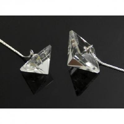 Pendule Cristal de roche Pyramide
