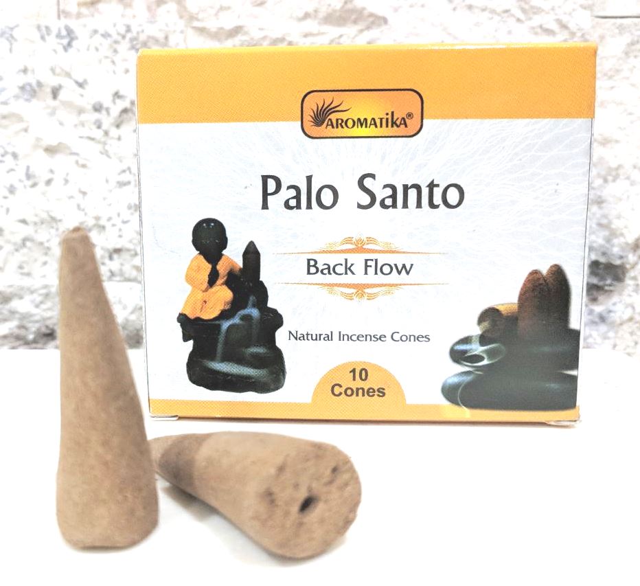 Cones back flow palo santo