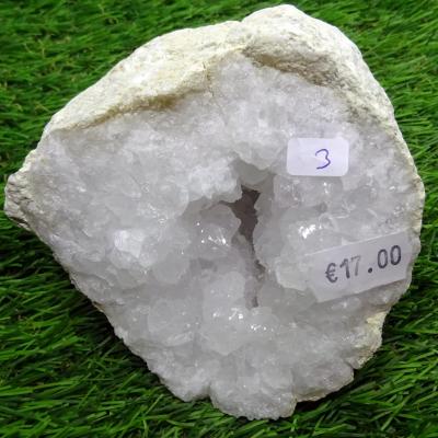 Géode  Cristal de Roche (3) 566 g