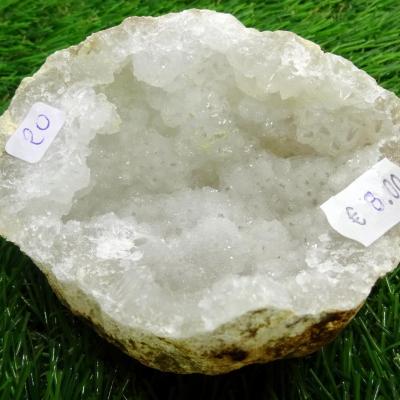 Géode  Cristal de Roche (20) 266 g
